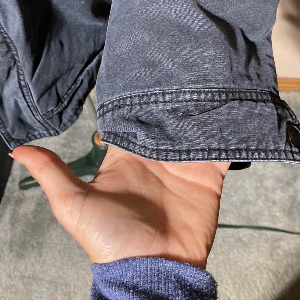 Levi's Men's Navy Trucker Jacket - Picture 5 of 10